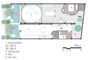 Thiết kế kiến trúc nhà đẹp 2 tầng hiện đại và cổ điển