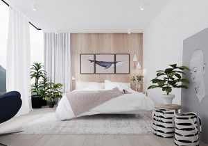 Trang trí cây xanh cho phòng ngủ